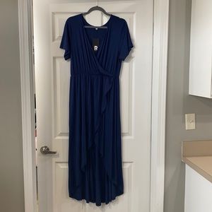 NWT Short Sleeve Maxi T-Shirt Dress